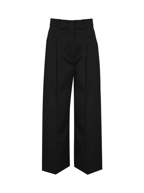 Pantalone MSTTEQUILA in cotone stretch con pinces MAX MARA STUDIO | 2616131112600006